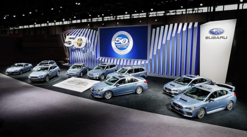 Minden modelljéből csinál egy ünnepi kiadást a Subaru