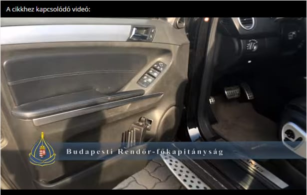Blokkolós házaspárt kapcsoltak le a rendőrök egy óbudai plázánál – videó