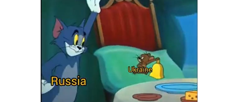 Az orosz űrügynökség vezetője egy Tom és Jerry-jelenettel próbálta szemléltetni az orosz-ukrán háborút