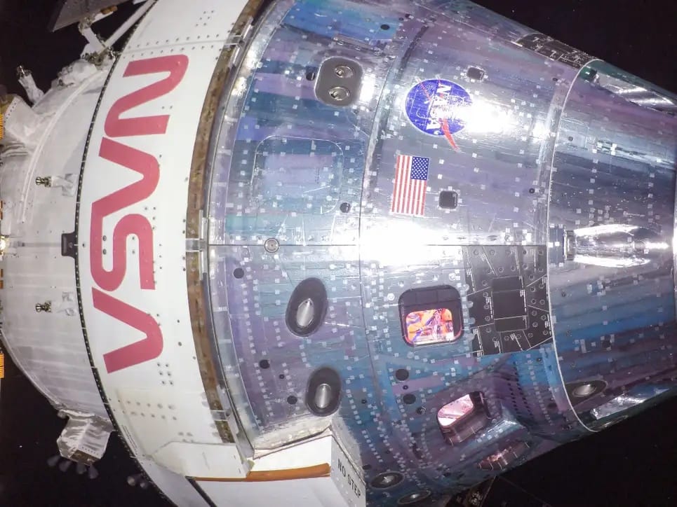 Darabokra szedi a NASA a Holdnál járt Orion űrhajót