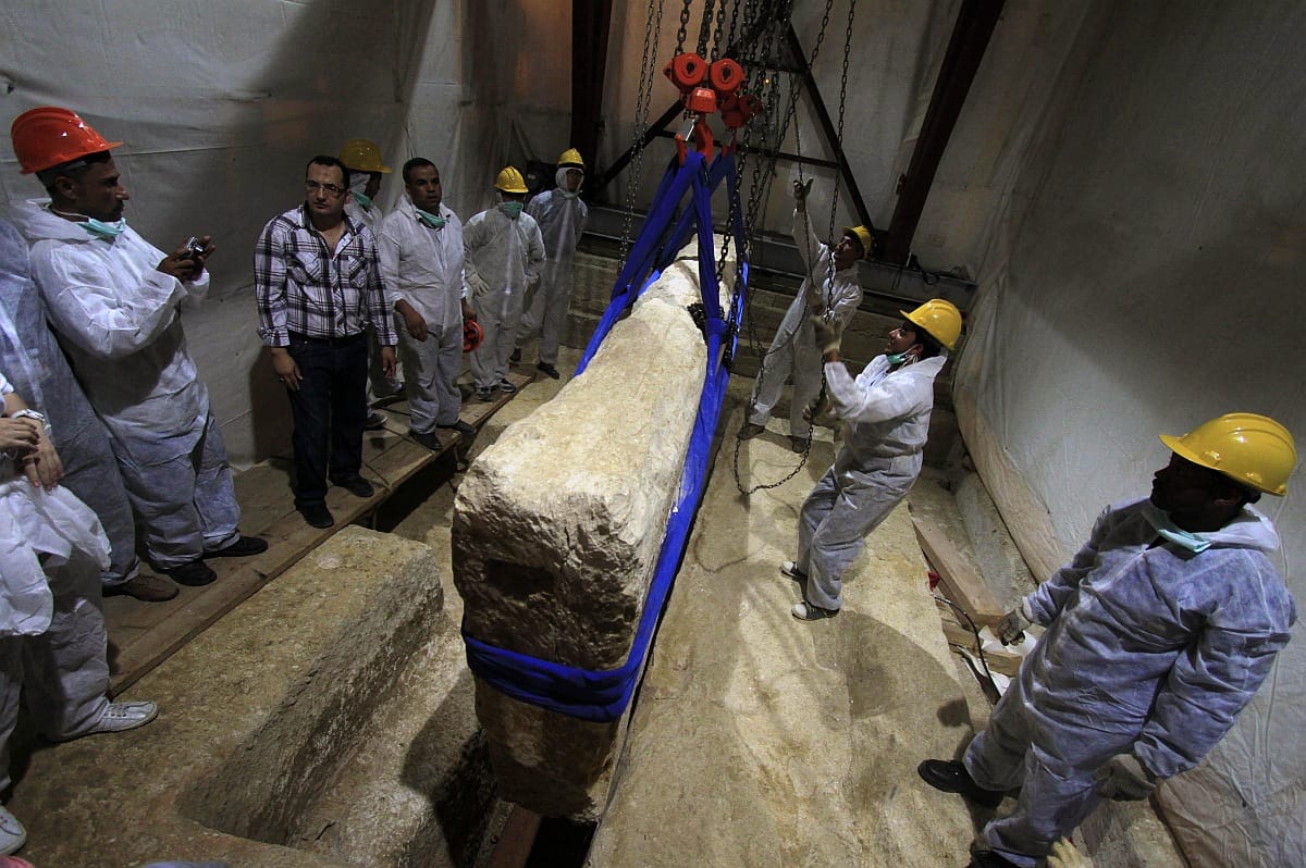 Fotó: 4500 éves hajót restaurálnak Egyiptomban