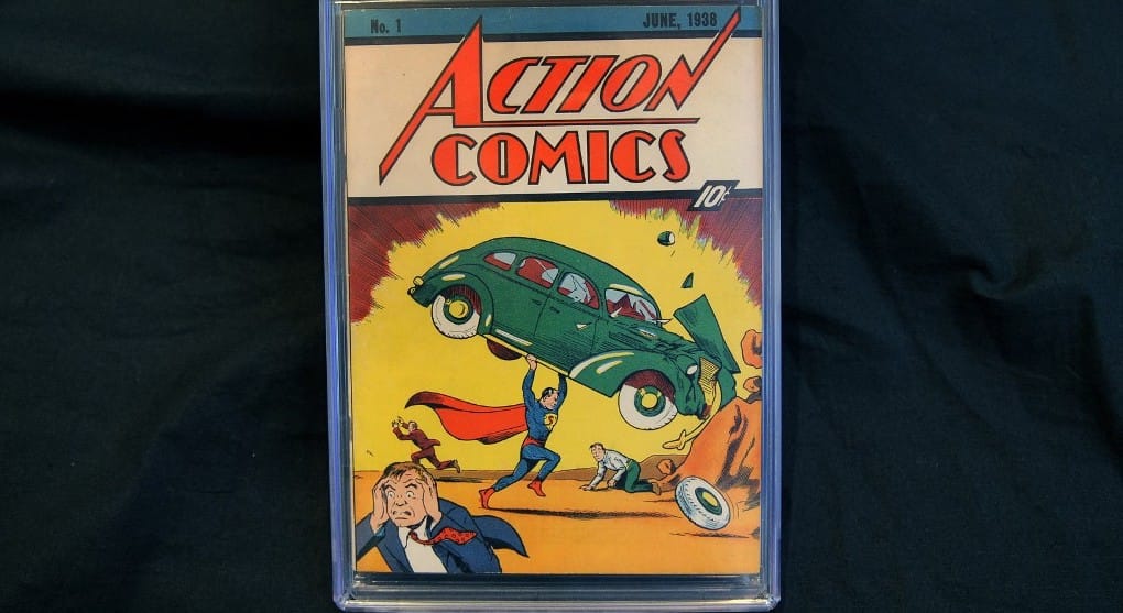 Elképesztő összegért kelt el egy ritka Superman-képregény
