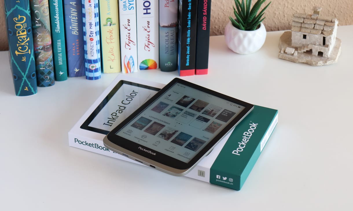 Mit tud egy e-könyv-olvasó, ha színes? Teszten a legújabb PocketBook