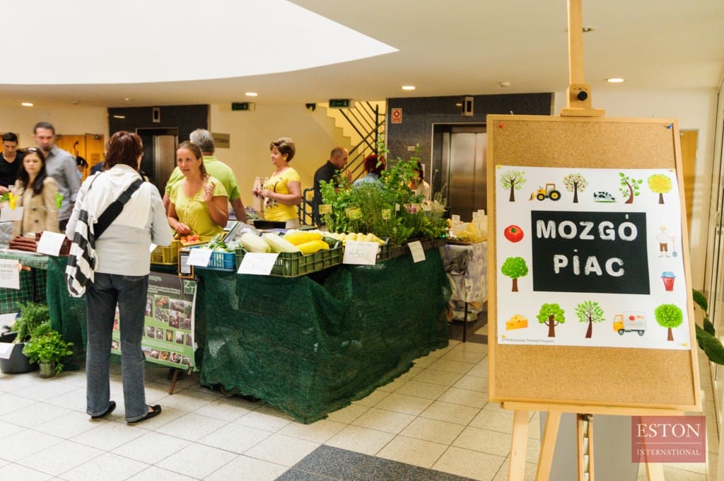 Őstermelői piac nyílt egy budai irodaházban