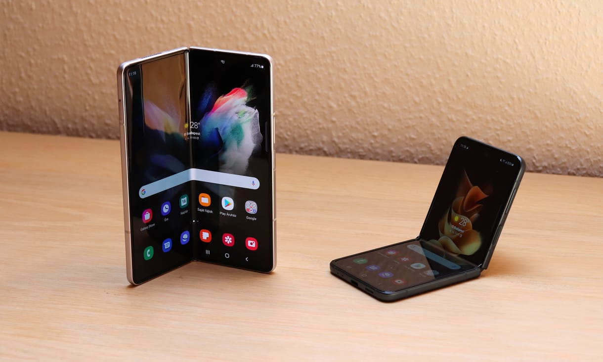 Alakváltó új Samsung csúcsmobilok: teszten a Z Fold3 és a Z Flip3