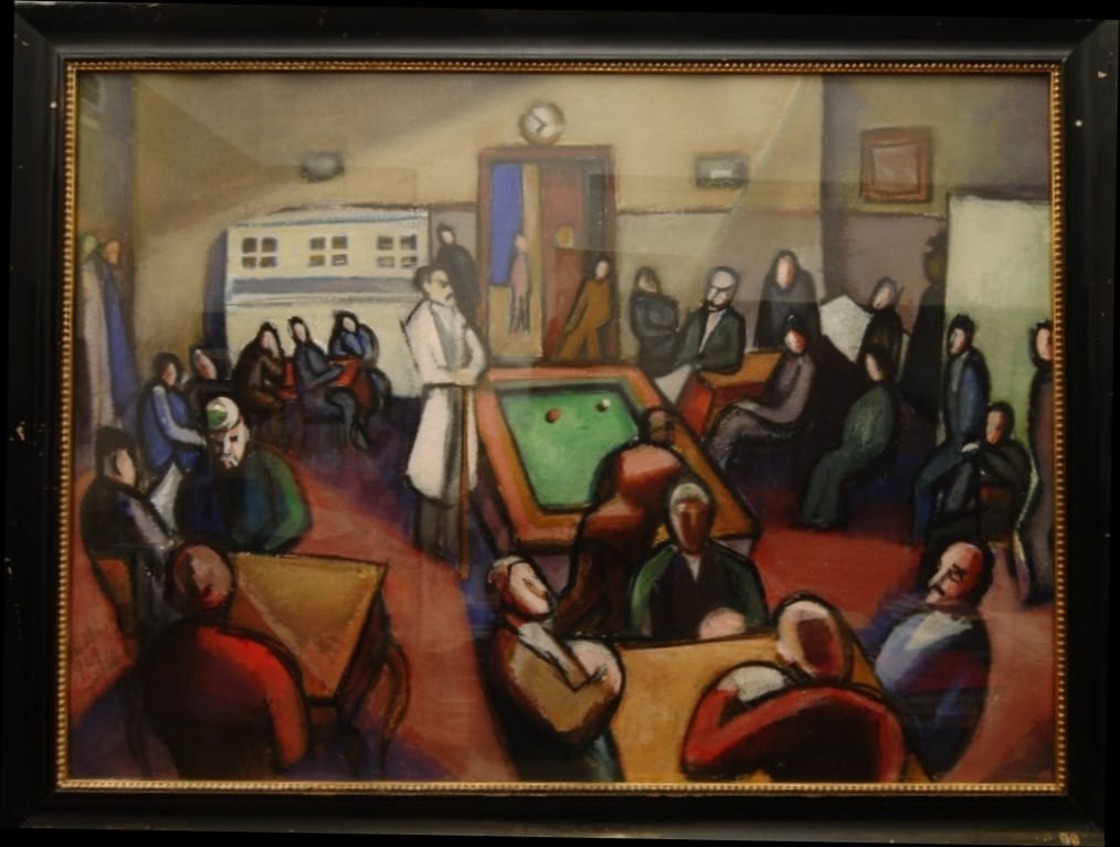 Picassóval bifsztekezett 