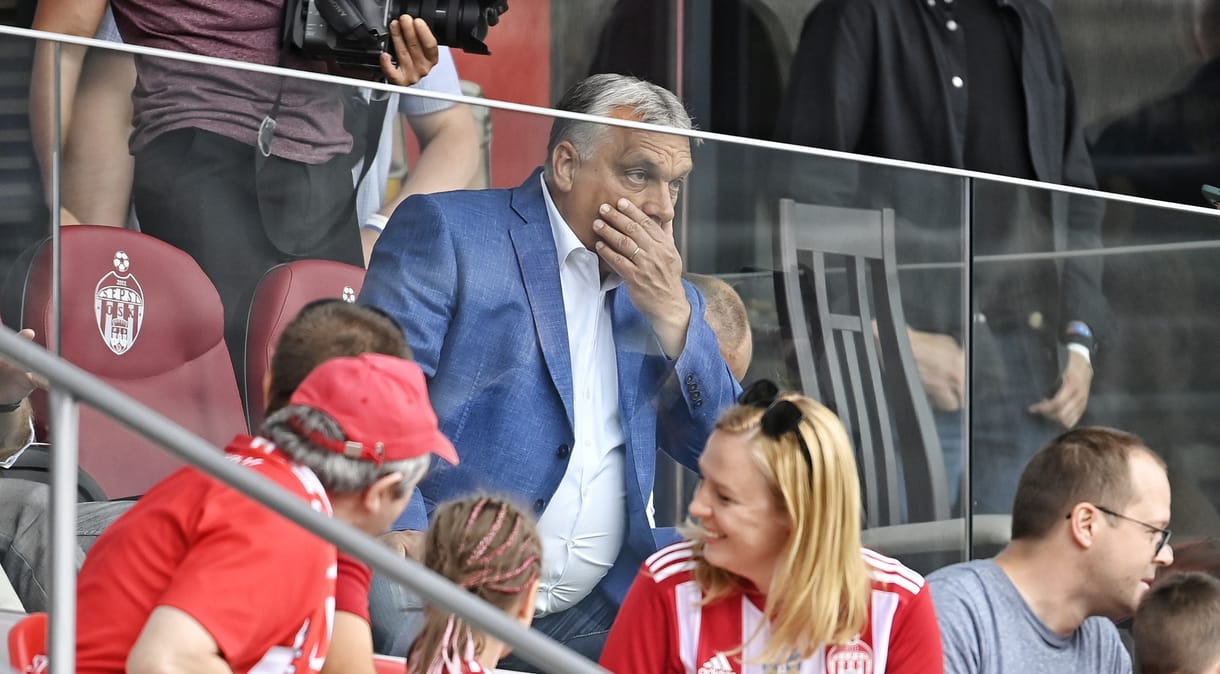 Orbán Viktor Tusnádon még nem volt idén, de Sepsi meccsen már igen - galéria