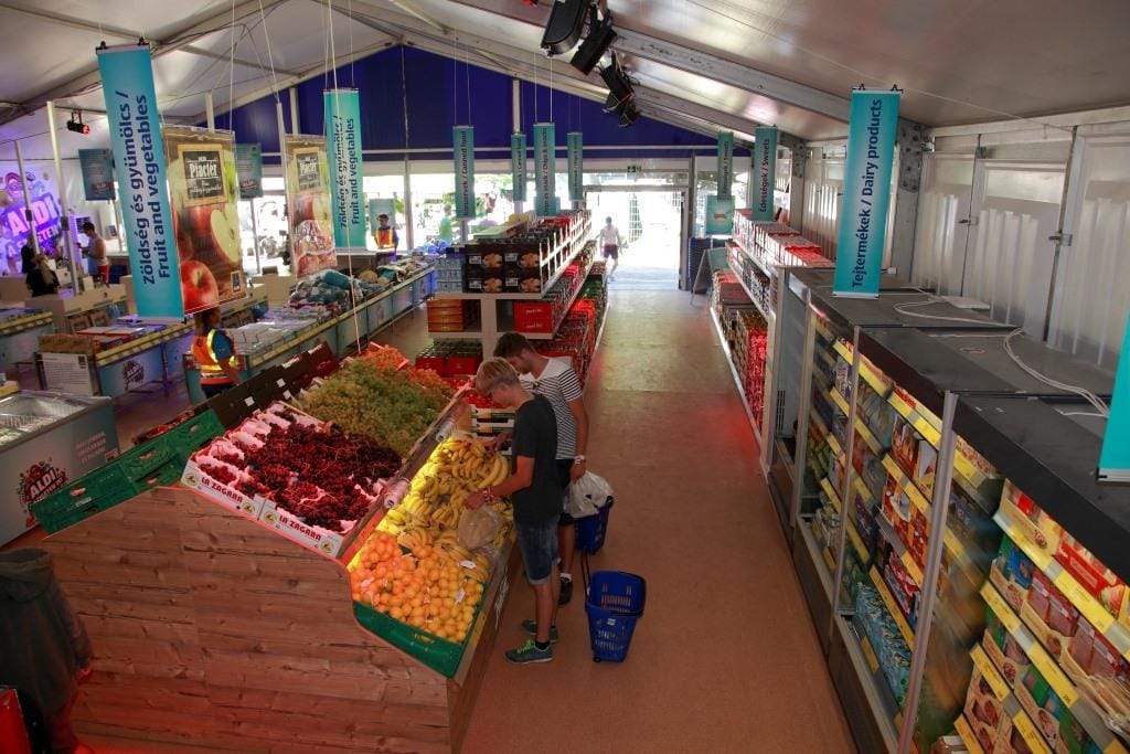 Megvan, hogy melyik fesztiválon lesz Aldi-üzlet