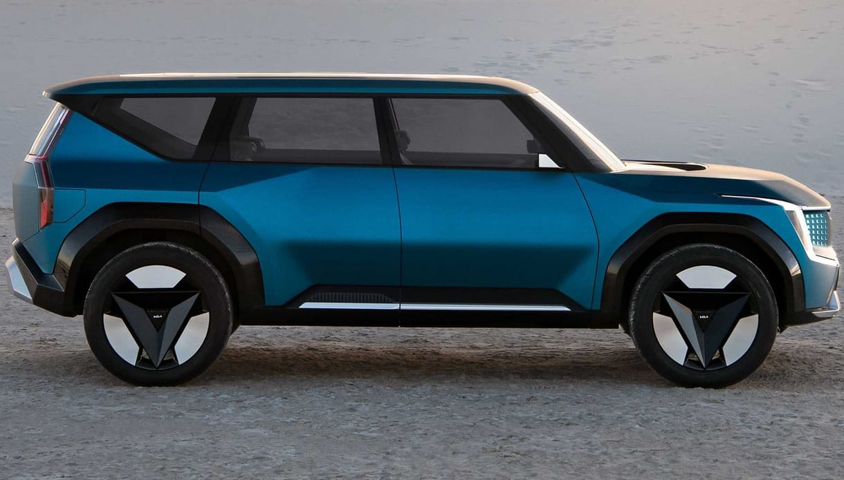 Európába jön a Kia hatalmas elektromos SUV-ja, az EV9
