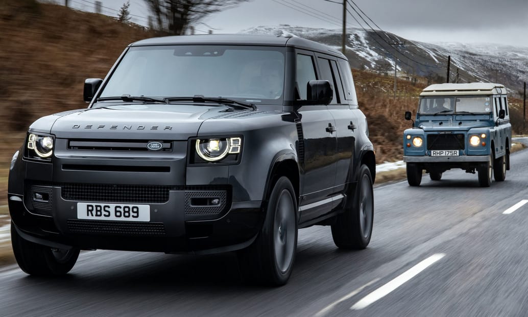 Hivatalos: 525 lóerővel itt a V8-as új Land Rover Defender