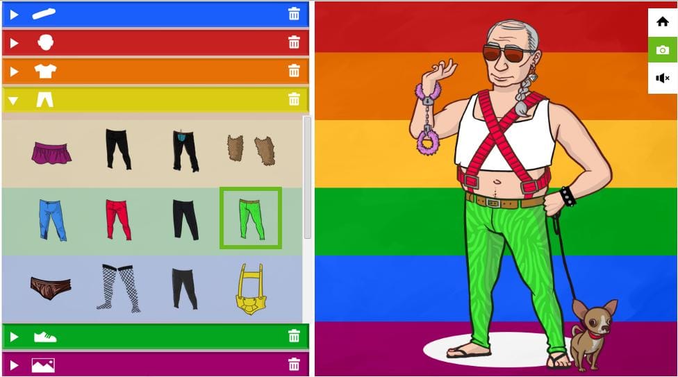 Öltöztesse fel melegnek Putyint!