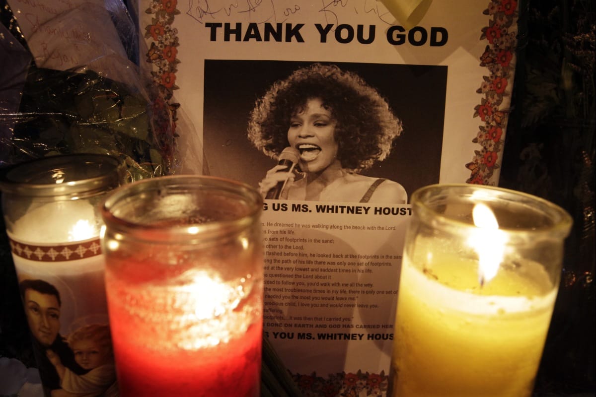 Galéria: eltemették Whitney Houstont