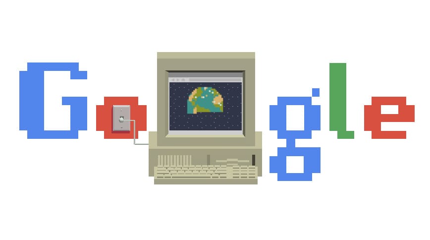 Miért van ma ez a gép és a világháló a Google főoldalán?
