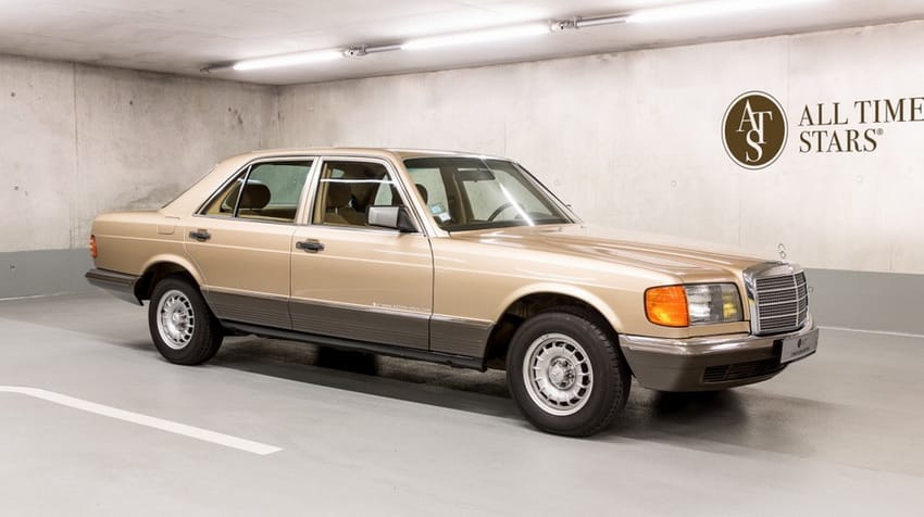 Időutazásra hív ez a patika állapotú 35 éves, eladó Mercedes 280 SE