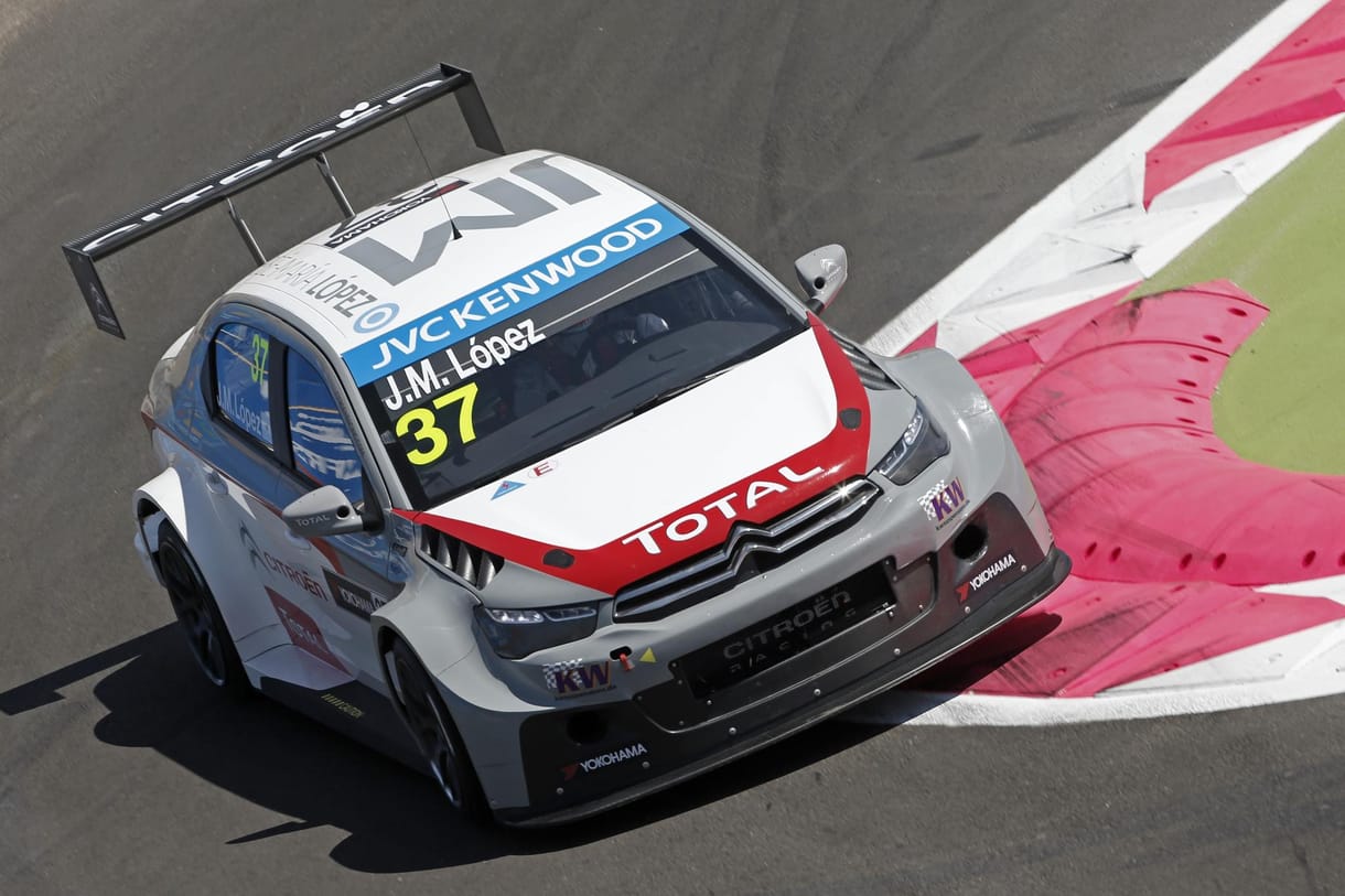 Sima Citroen-tripla a WTCC-nyitány első futamán