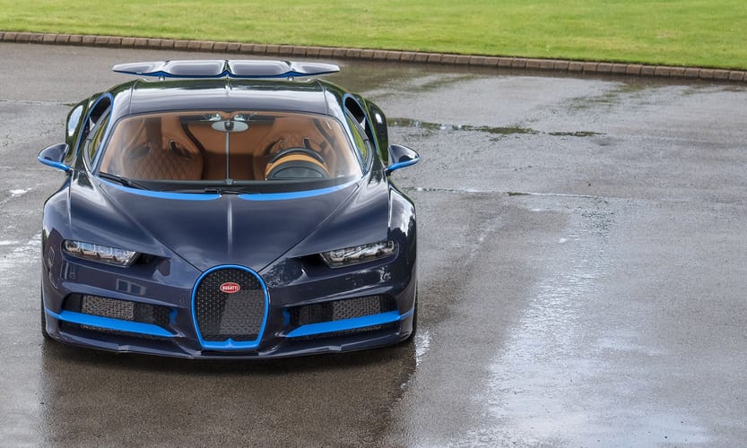 Alig használt Bugatti Chiront hirdetnek 1 milliárd forintért