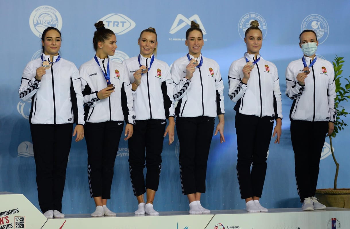 Bronzérem a női torna Eb-n
