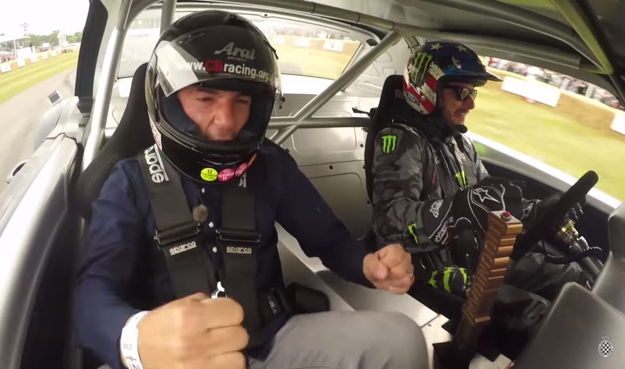 Ilyen érzés Ken Block mellett ülni az anyósülésen – videó