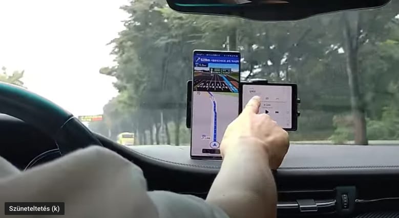 Videón az LG Wings, a gyártó különleges telefonja