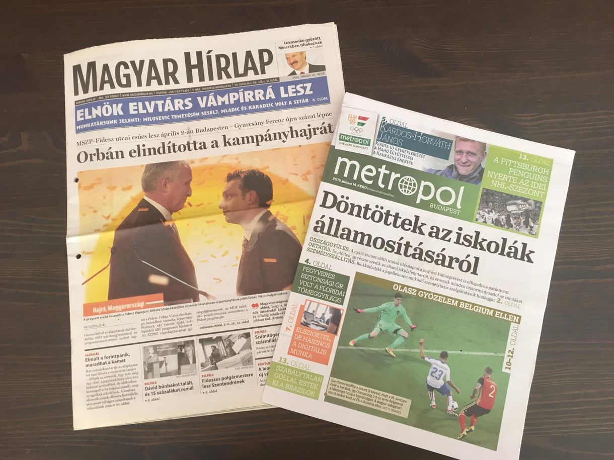 Puccs, pénz, politika - a magyar sajtó fekete napjai