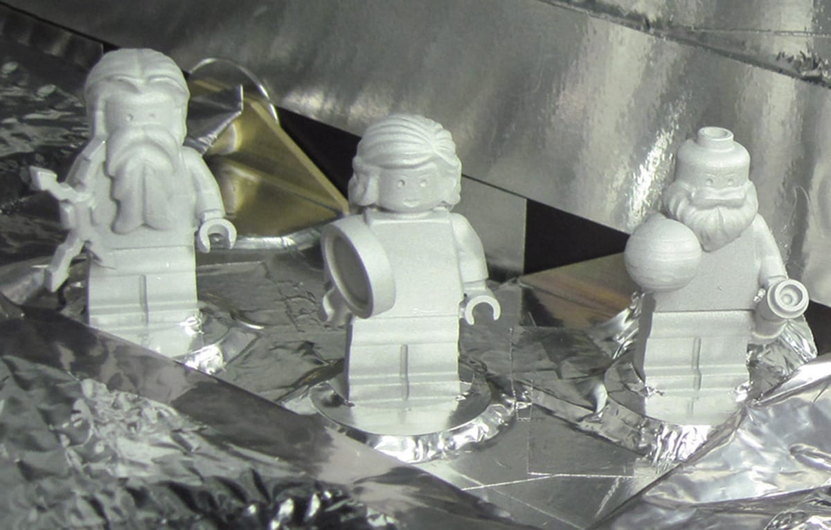 Fotó: három Lego-figura indul a Jupiter felé