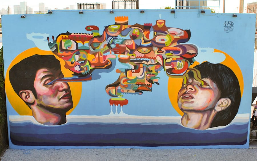 Street art percek: Ever, az argentín utcaművész Miamiban festett