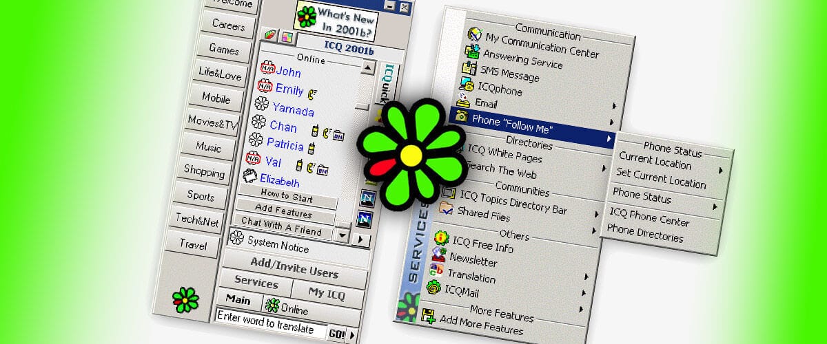 28 év után megszűnik a legendás ICQ, az internet egyik első üzenetküldője
