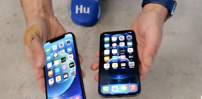 Videó: ejtésteszten az új iPhone-ok