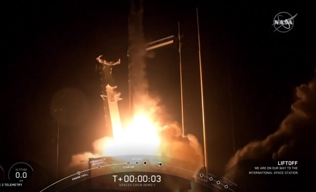 Csatlakozott a Nemzetközi Űrállomáshoz Elon Musk Sárkánya