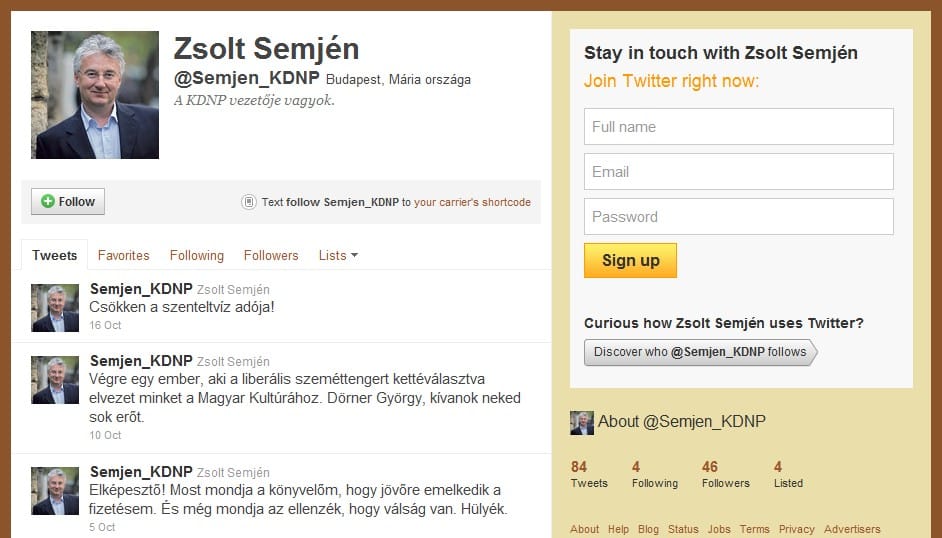 Beidézte a twitteres ál-Semjén követőit az ügyészség