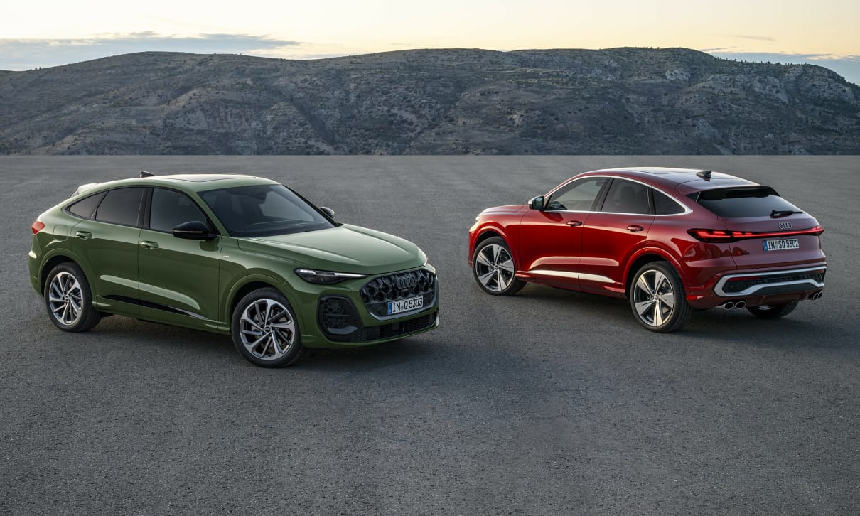 Itt a vadonatúj Audi Q5 Sportback, akár 367 lovas V6-tal