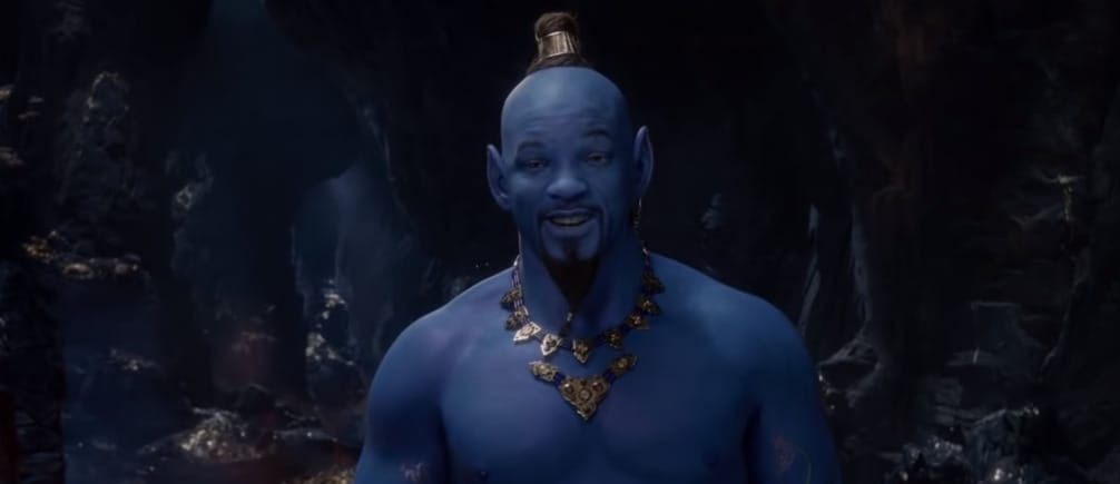 Will Smith nagyon kék az élő szereplős Aladdin előzetesében