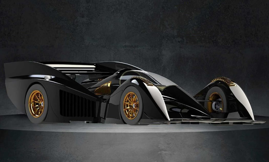 Egy ülés és két turbó a Batmobil kinézetű legújabb hiperautóban
