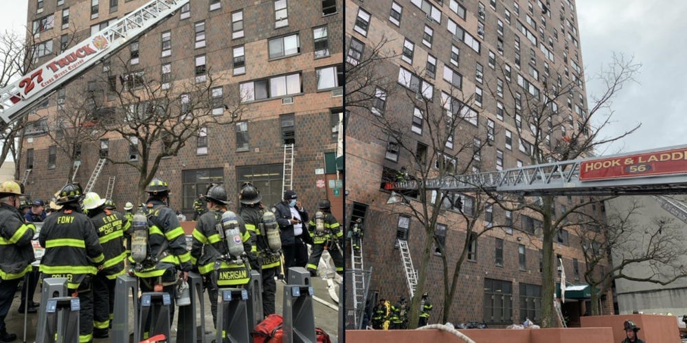 Legalább 19 ember halt meg egy New York-i tűzvészben