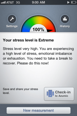 Idegesek vagyunk? Stressz-mérő alkalmazás iPhone-ra