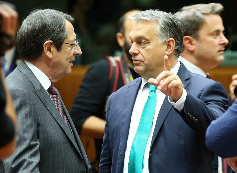 Ellenfél nélkül is megvívta újabb csatáját Orbán Brüsszelben