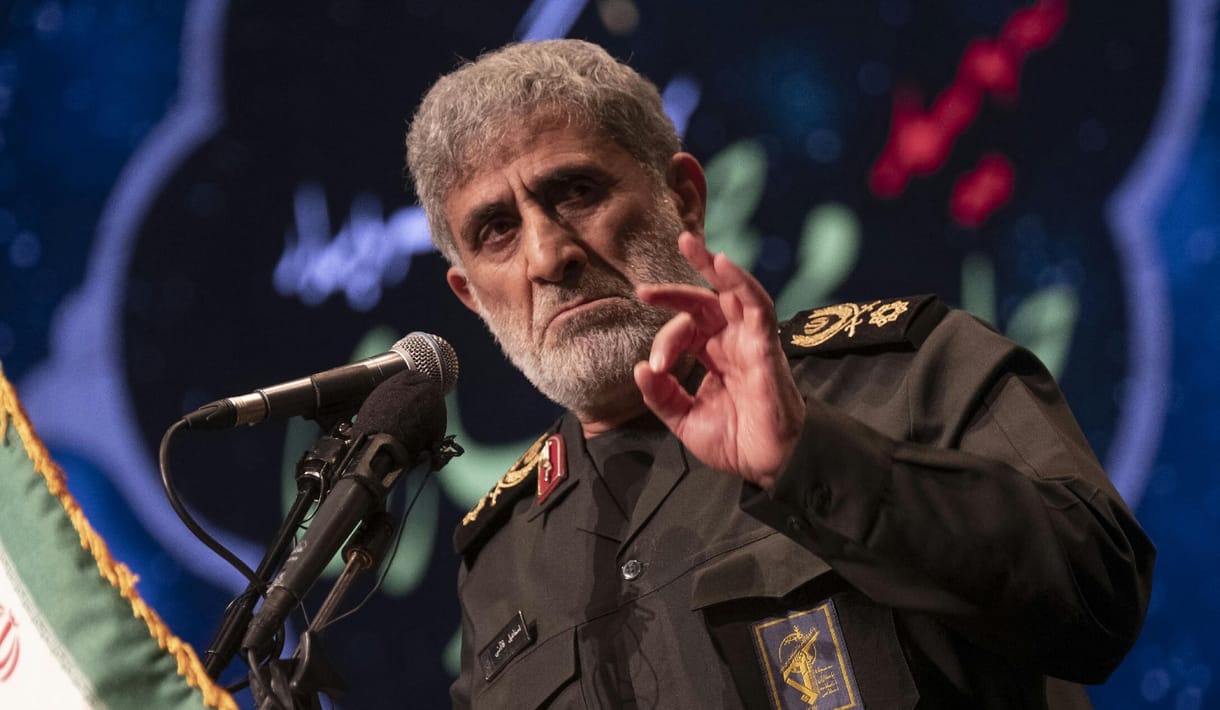 A lojalitás megtestesítője az Irán által létrehozott csatlósrendszer parancsnoka