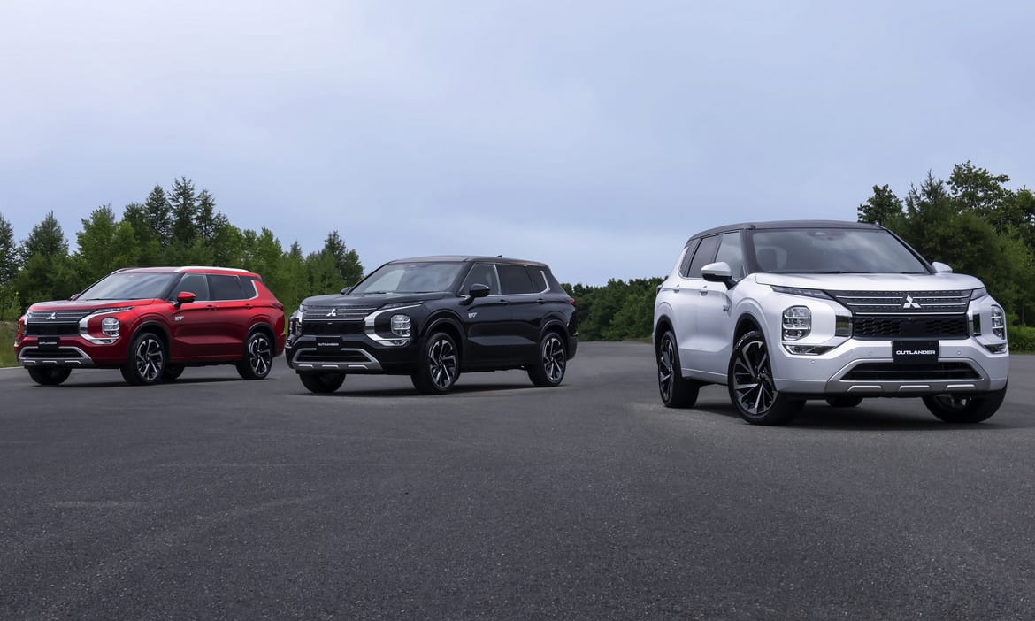 87 kilométert tesz meg elektromosan a teljesen új Mitsubishi Outlander