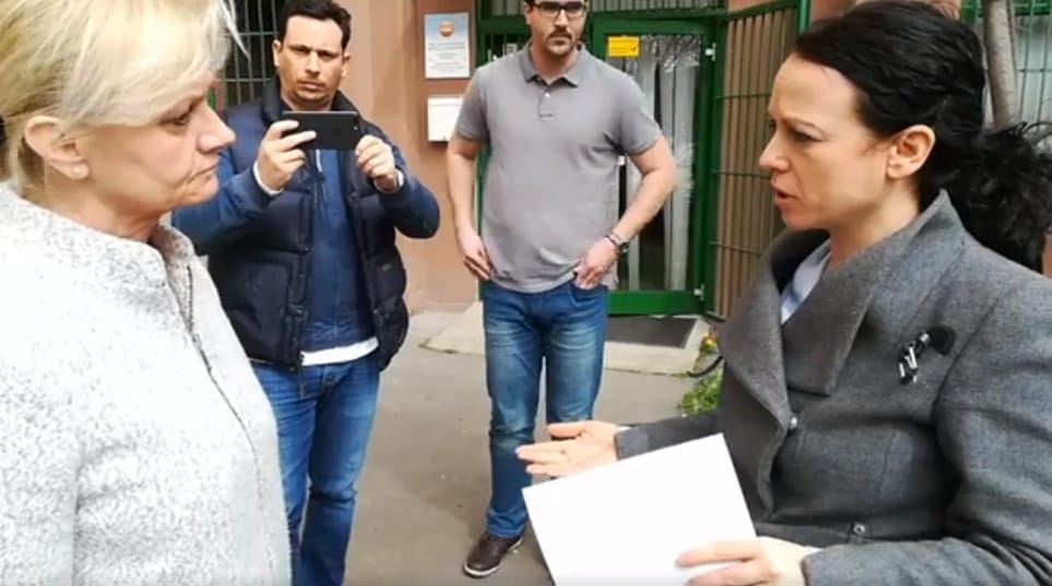 Az utcán vitatkozott a fideszes és az ellenzéki jelölt Óbudán