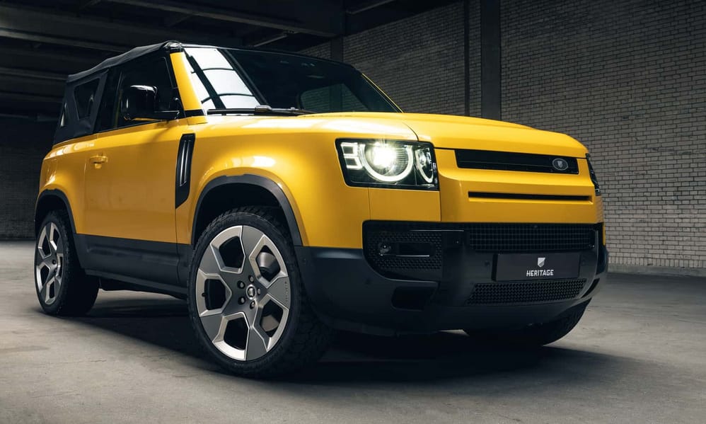 Látványos lett a nyitható tetejű új Land Rover Defender