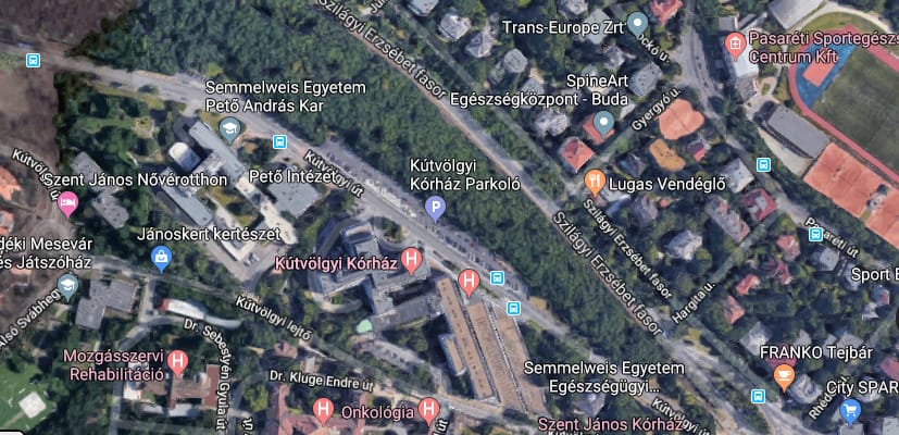 Lefújták a Szent János Kórház mellé tervezett sportcsarnok tervezését