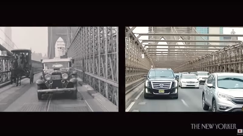 Párhuzamos videó: ilyen New Yorkban az 1930-as években és ma autózni 