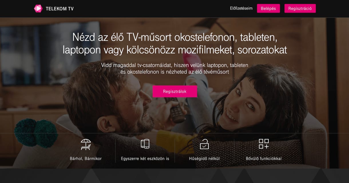 Újdonság: itt a Telekom TV