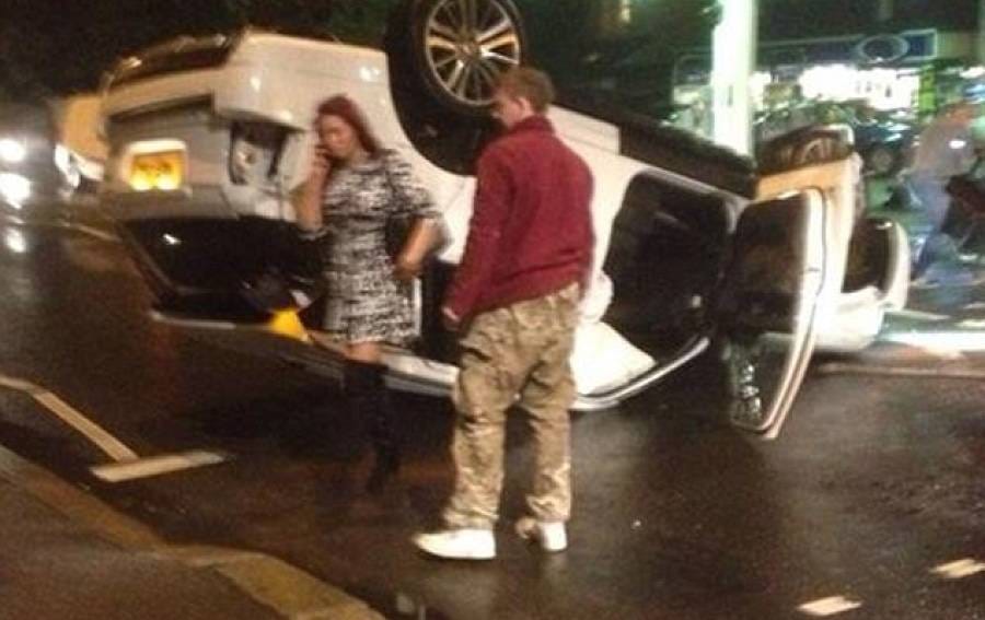 Tetőre lehet borítani egy Range Rover Sportot is