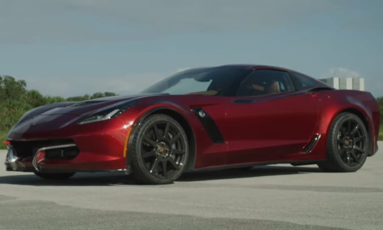Új rekord: 338 km/h-val száguldott egy elektromos Corvette – videó