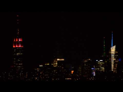 Ilyet még nem látott: óriási LED-játék az Empire State Buildingen