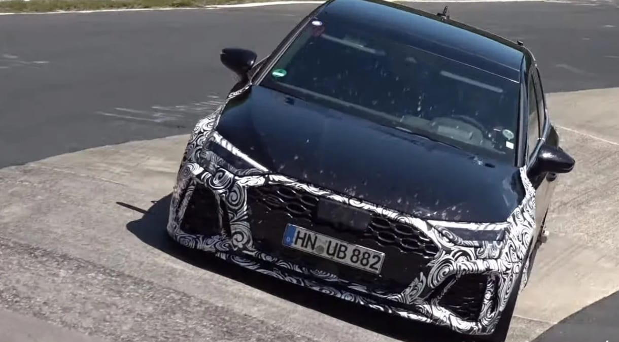 450 lóerős lehet az új Audi RS3? - Videó