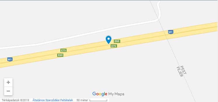 Lezárták az M1-est Budapest felé