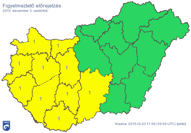 Ködbe burkolózik a fél ország