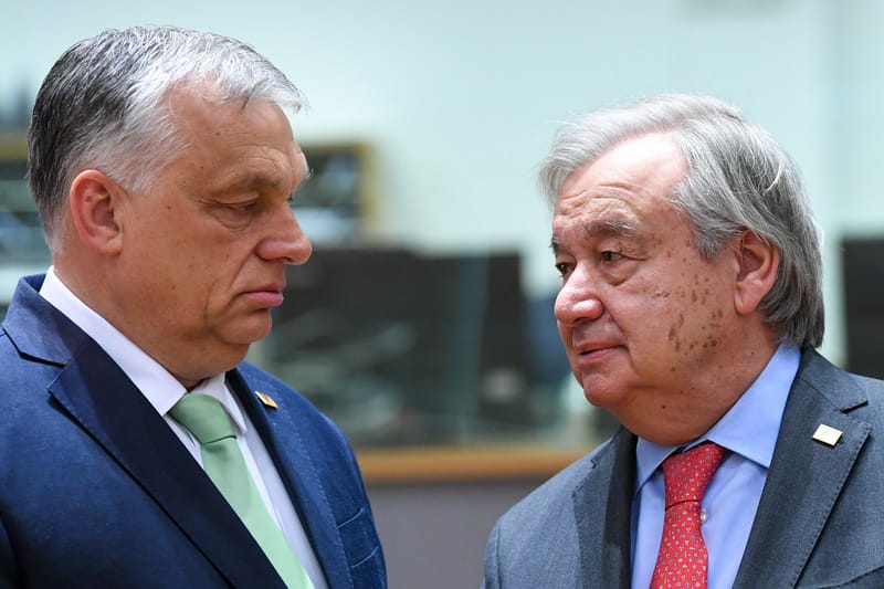 Az európai vezetők és az ENSZ főtitkára közösen ítélte el az orosz agressziót